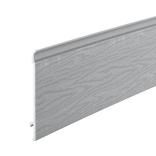 Moondust Grey Horizontal Coastline Composite Cladding - Length 5m x Width 203mm