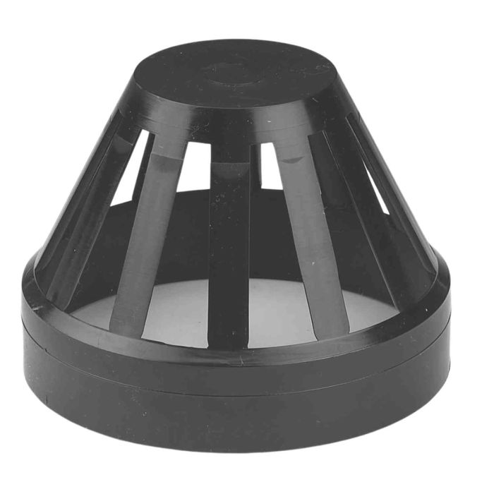 Black Soil System Ventilation Cowl - 110mm