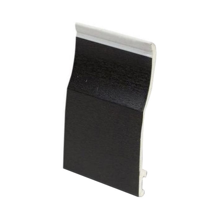 Anthracite Grey Woodgrain Shiplap Cladding - Length 5m x Width 125mm