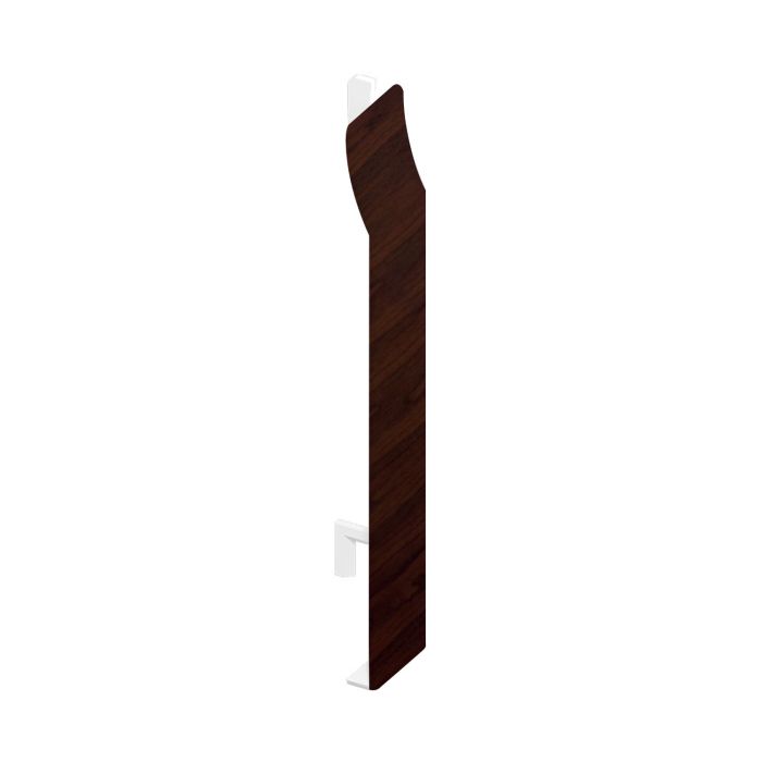 Rosewood Woodgrain Shiplap Cladding Butt Joint - Width 150mm