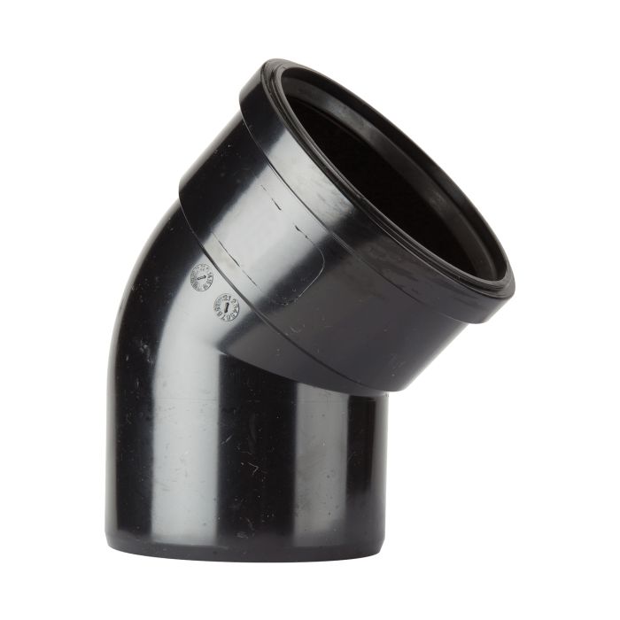 135° Single Socket Soil Bend