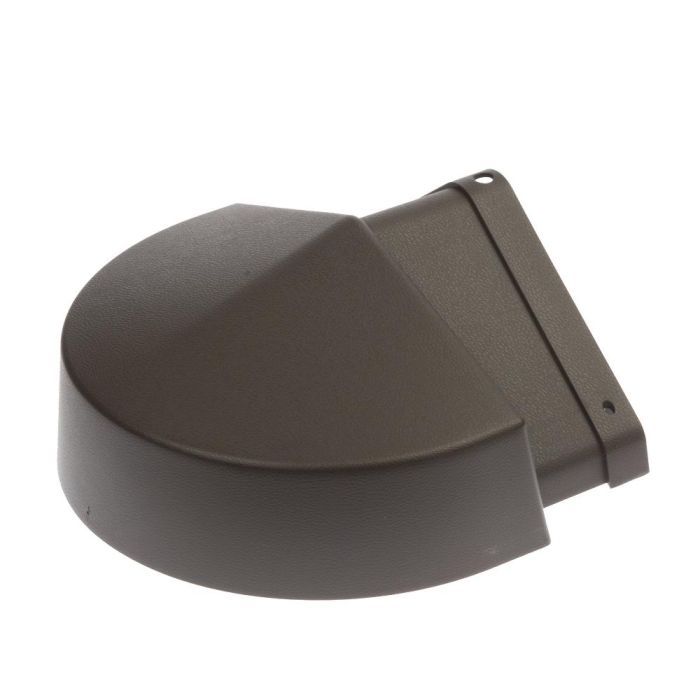 Brown Envirotile Standard Ridge to Apex Cover - Length 280mm x Width 300mm
