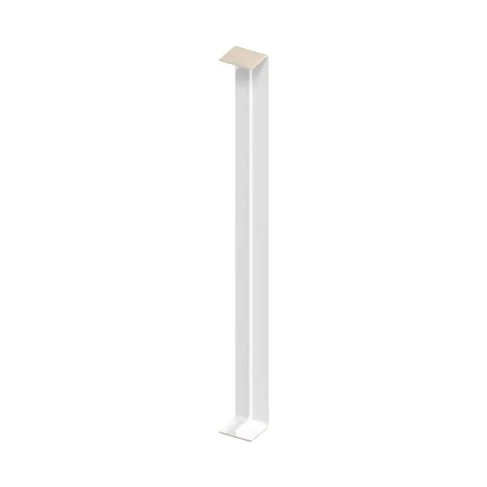 Fascia and Capping Board Double Ended Joining Trim - Cream White, 450mm