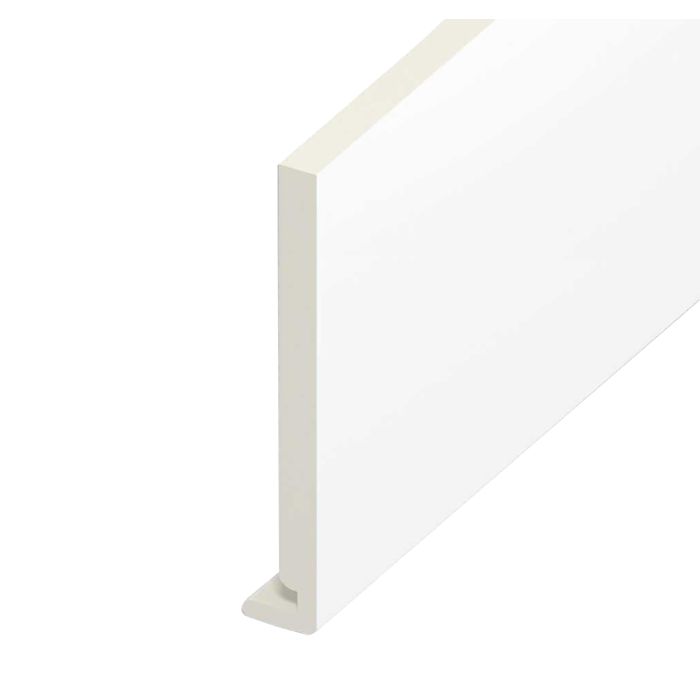 Eurocell White Fascia Board - L 5m x W 175mm