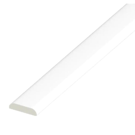UPVC Multi-Purpose Trim - White, 5m x 25mm