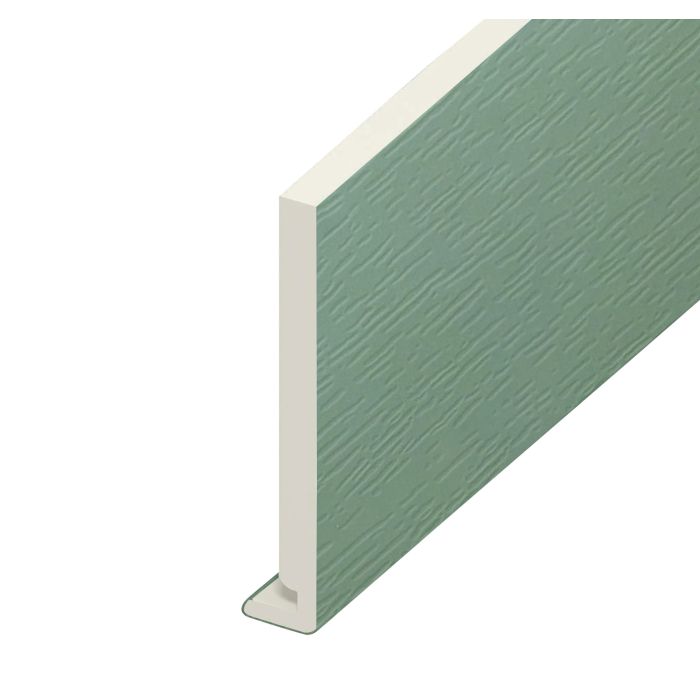 Eurocell Chartwell Green Woodgrain Fascia Board - L 5m x W 150mm