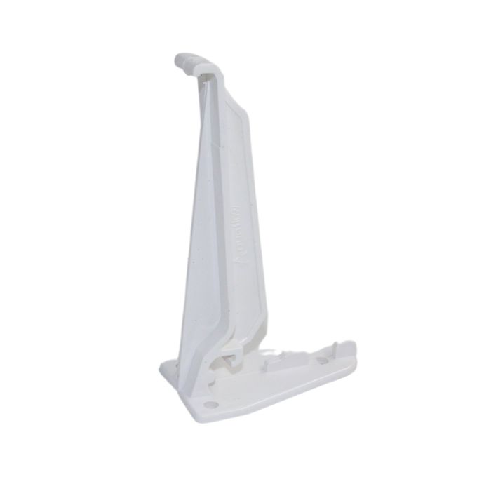 White Ogee Guttering Top Hung Fascia Bracket - 135mm