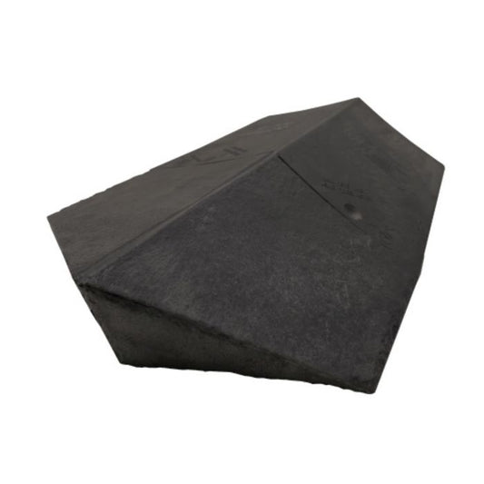 Stone Black Tapco Slate Classic Victorian Conservatory Hip End Cap - 430mm x 320mm