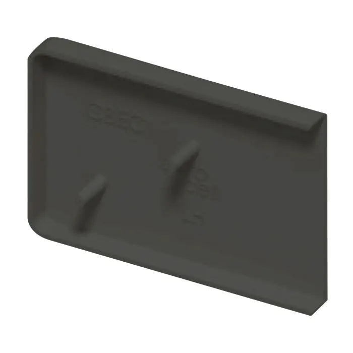 Fascia End Cap - Black