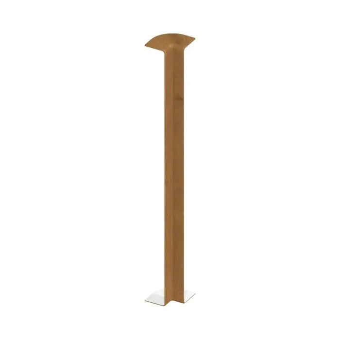 Fascia and Capping Board Double Ended Internal Corner Trim - Golden Oak, 450mm