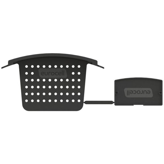 Grey Euroverge Universal Dry Verge Starter Unit and End Cap – 2 pack (2 x Starters 2 x End Caps)