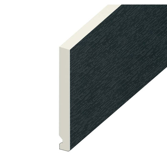 Anthracite Grey Flat Fascia Board - Length 5m x Width 250mm
