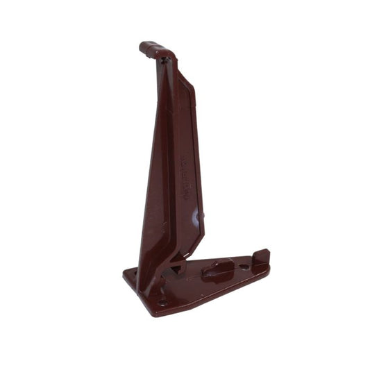 Brown Ogee Guttering Top Hung Fascia Bracket - 135mm