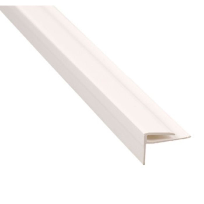 Palram Hygiene Wall Cladding External Corner Trim - 2.44m