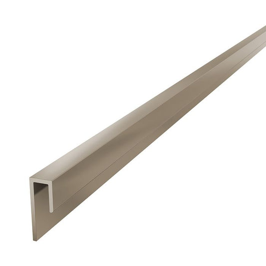 Taupe Horizontal Coastline Cladding Window Reveal Trim - Length 5m