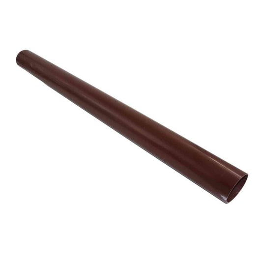 Brown Round Guttering Downpipe - 68mm x Length 5.5m