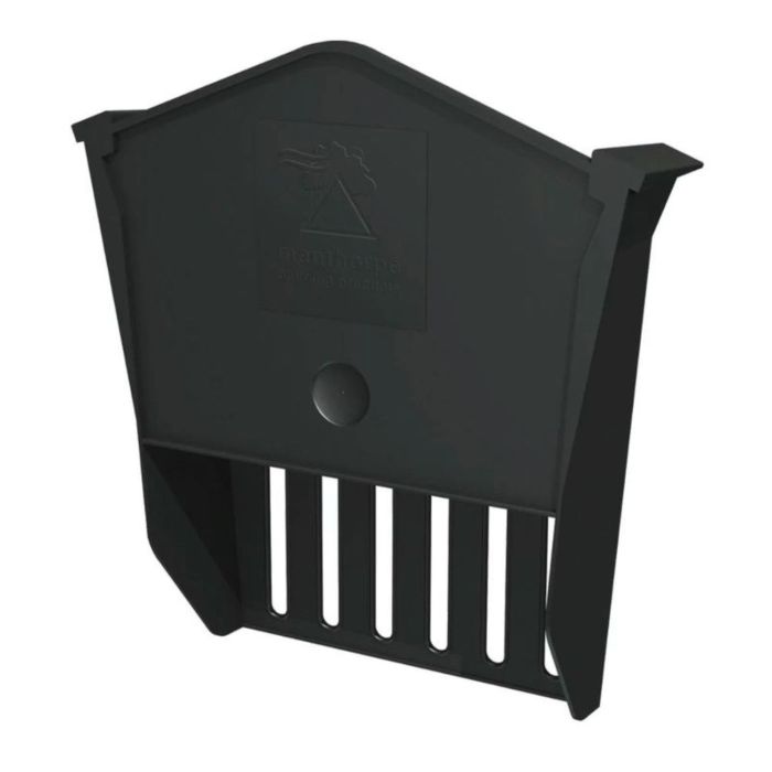 Black Manthorpe Dry Verge Rebated Eaves Closure - 134mm x 115mm