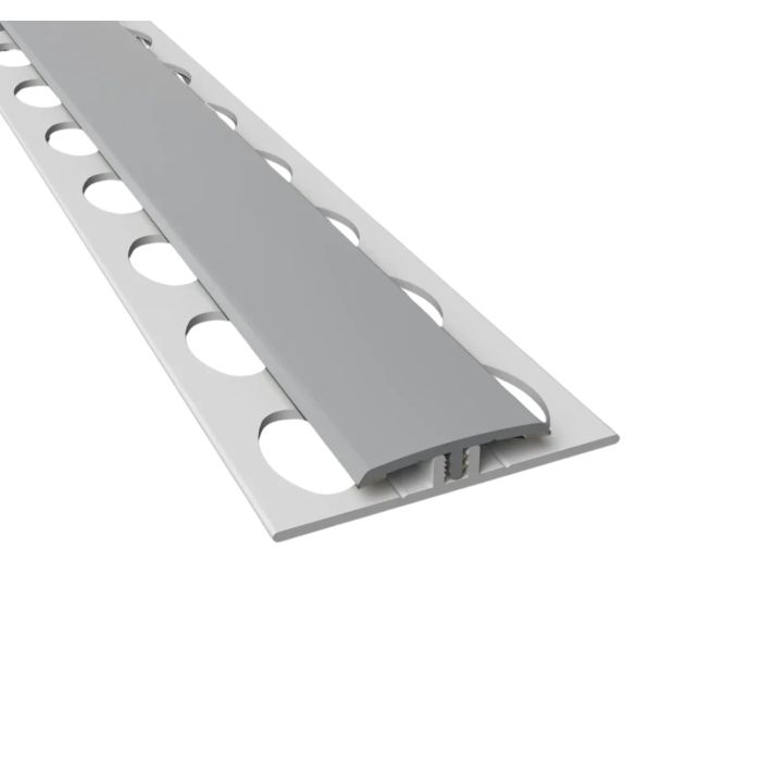 Pastel Grey Palclad Prime 2 Part Division Lid - Length 3.05m
