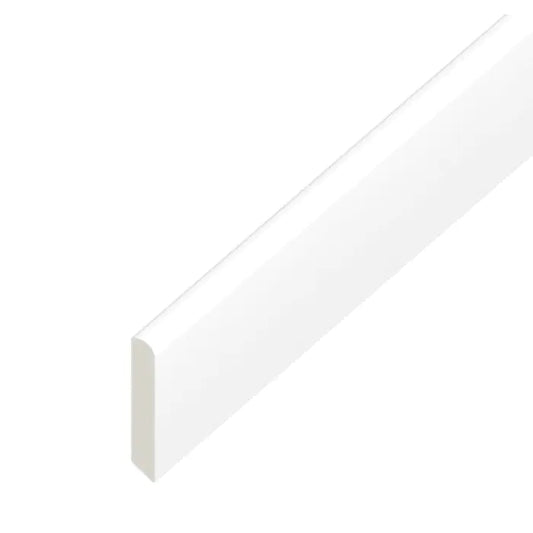 UPVC Multi-Purpose Trim - White Ash, 5m x Width 20mm