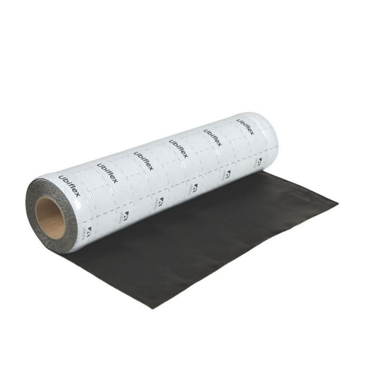 Ubiflex Finio Black Lead-Free Flashing - 600mm x 5m