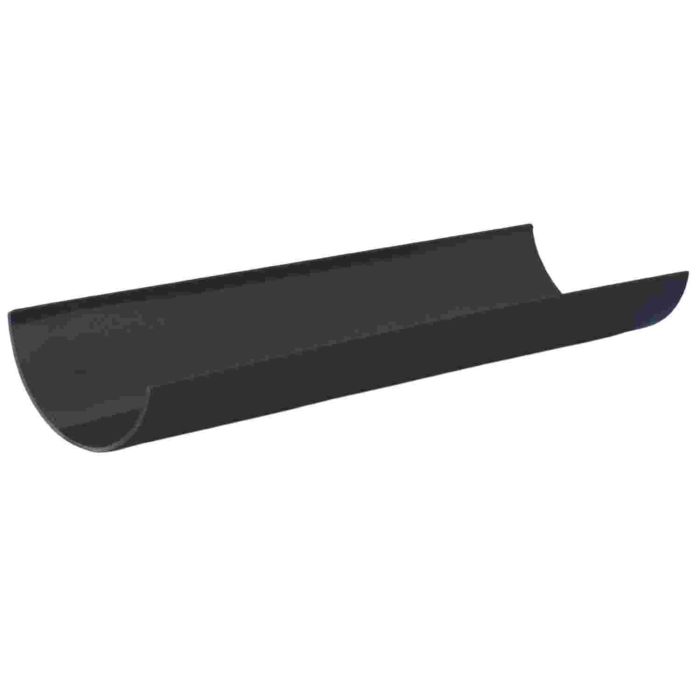 Cast Iron Effect Half Round Gutter - 112mm x Length 4m