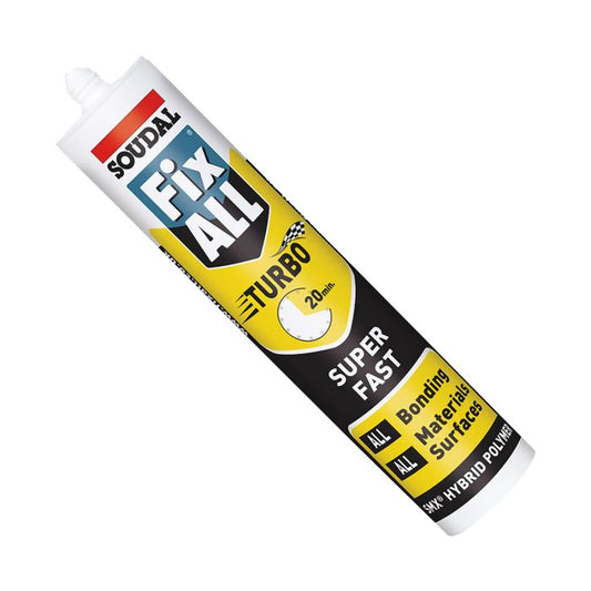 Black Fix All Turbo Sealant Adhesive - 290ml
