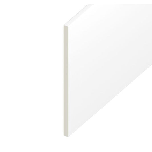White Smooth Flat Board - Length 5m x Width 605mm