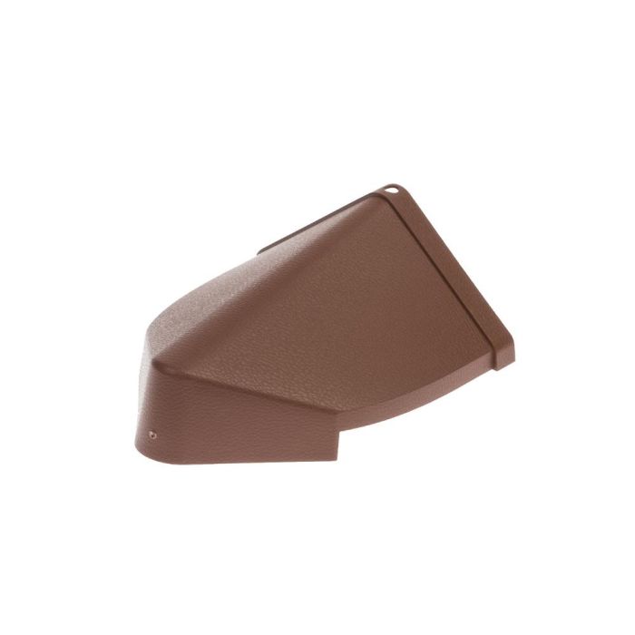 Terracotta Envirotile Standard Hip End Cap - Length 180mm x Width 150mm
