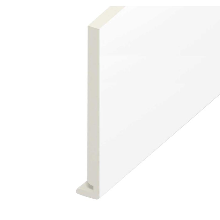 Eurocell White Fascia Board - L 5m x W 250mm