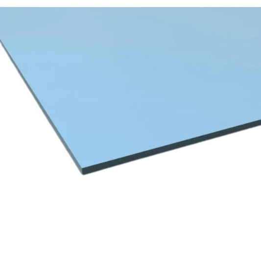 Pastel Blue Palclad Prime Hygiene Wall Cladding 2.5mm Thick Panel - Length 1.22m x Width 2.44m