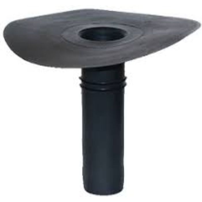 EPDM Pre-Fabricated Drain Insert for Rubber Gutter - 110mm