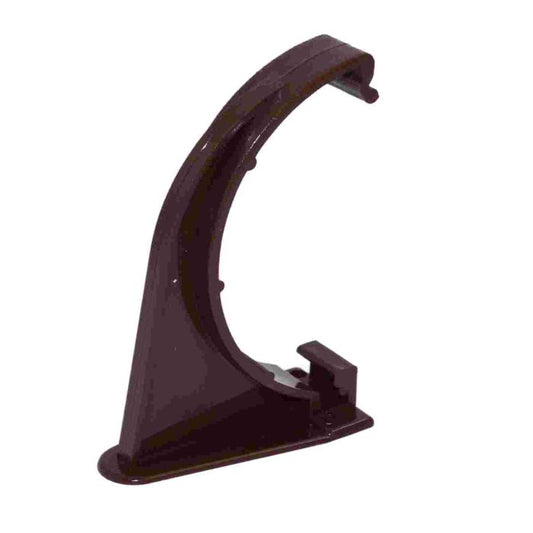 Brown Half Round Guttering Fascia Bracket - 112mm