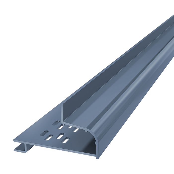 Pigeon Blue Horizontal Coastline Cladding Window Head Trim - Length 5m