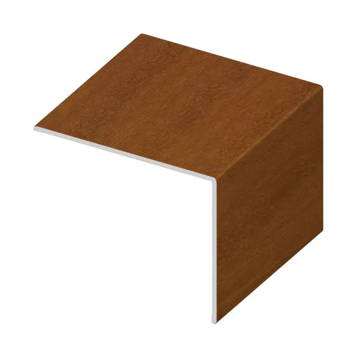 UPVC Rigid Angle Trim - Golden Oak, 5m x 60mm x 60mm