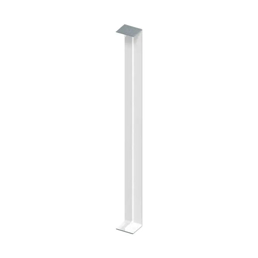 Fascia and Capping Board Double Ended Joining Trim - Moondust Grey, 450mm