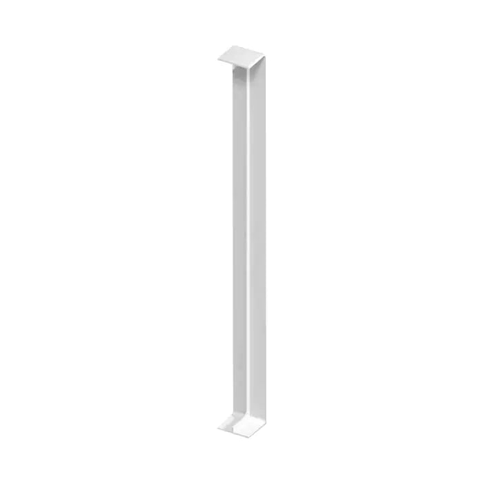Fascia and Capping Board Double Ended Joining Trim - White, 450mm