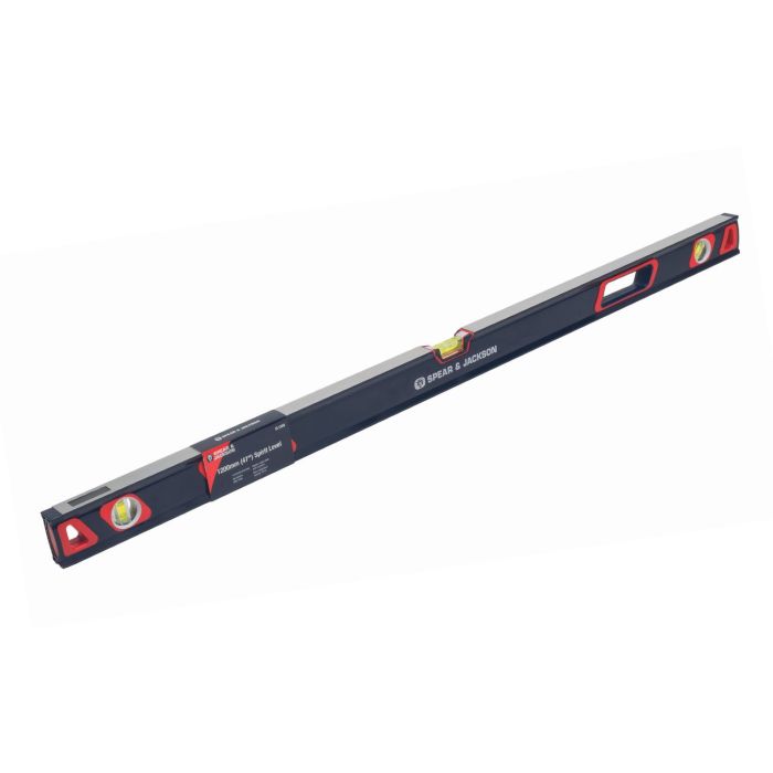 Spear & Jackson Spirit Level Blue and Red - 1.2m