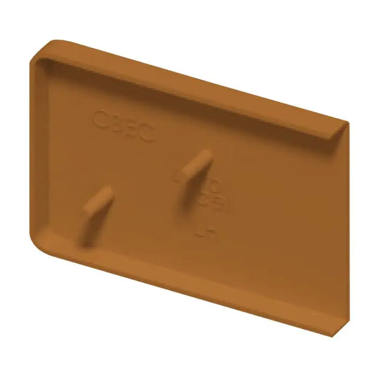 Fascia End Cap - Golden Oak