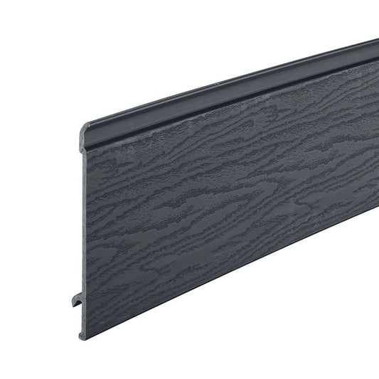 Anthracite Grey Horizontal Coastline Composite Cladding - Length 5m x Width 203mm