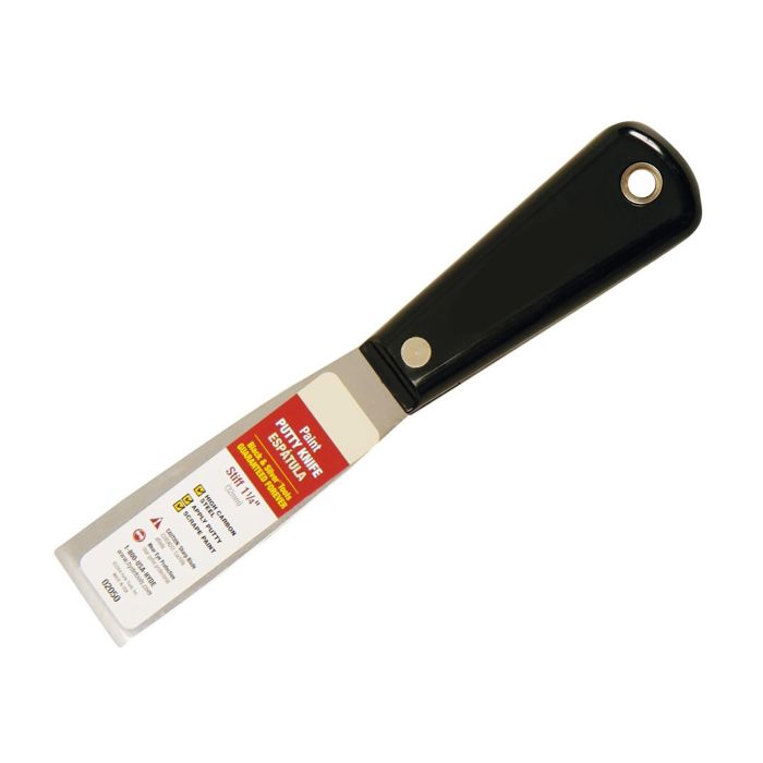 Glazing Steel Putty Chisel Knife With Cushion Grip Handle