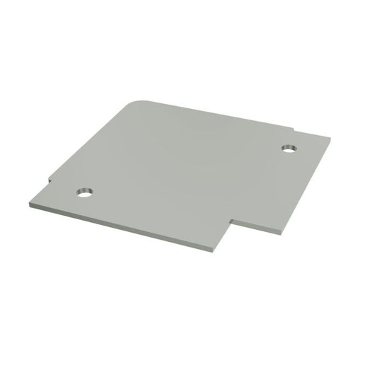 Soft Green Vertical Coastline Composite Cladding External End Closer - Width 61mm x Length 61mm
