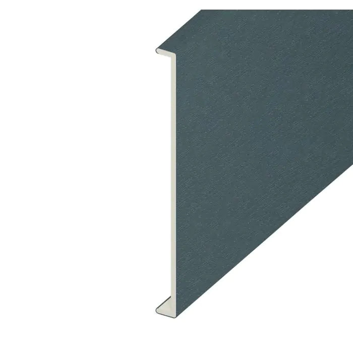 Slate Grey Woodgrain Double Fascia Capping Board - Length 5m x Width 450mm