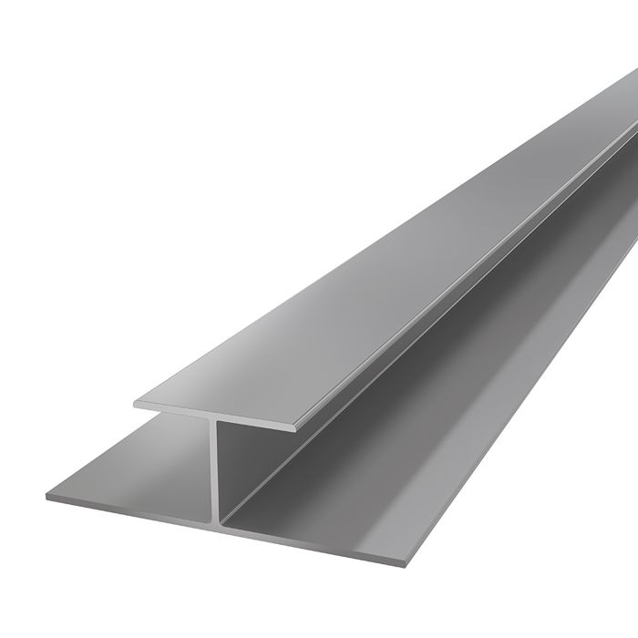 Moondust Grey Horizontal Coastline Cladding Butt Joint - Length 5m