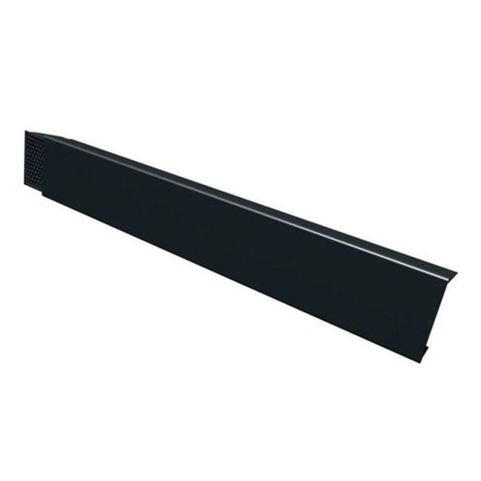 Black Manthorpe Linear Dry Verge Left Hand - 449mm x 150mm