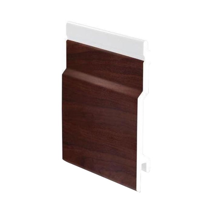 Rosewood Woodgrain Open V Vertical Cladding - Length 5m x Width 100mm