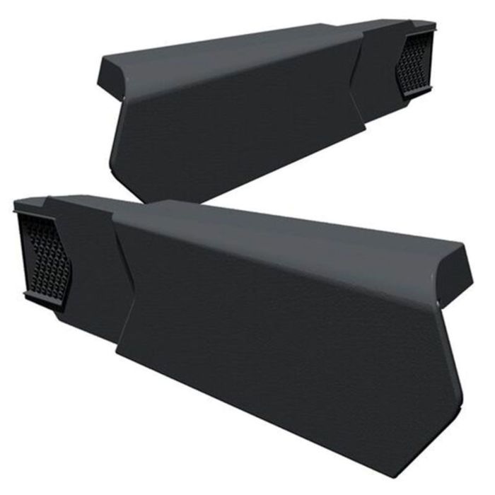 Black Manthorpe Left Hand Dry Verge System - 449mm x 150mm
