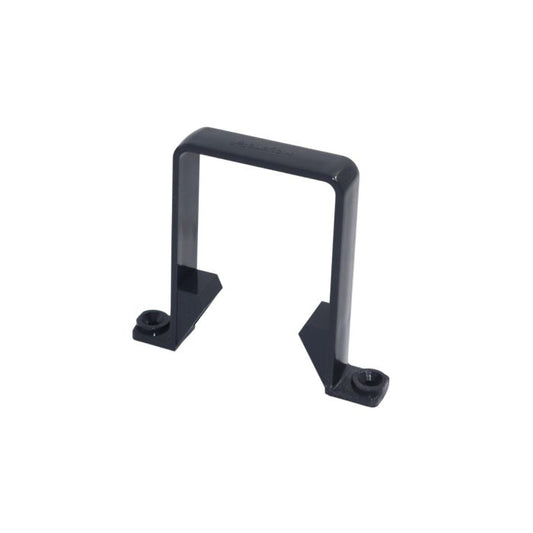 Anthracite Grey Square Guttering Downpipe Clip - 114mm
