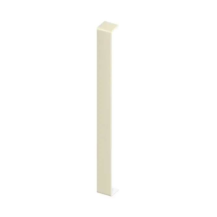 Fascia and Capping Board Double Ended Joining Trim - Cream Smooth, 450mm