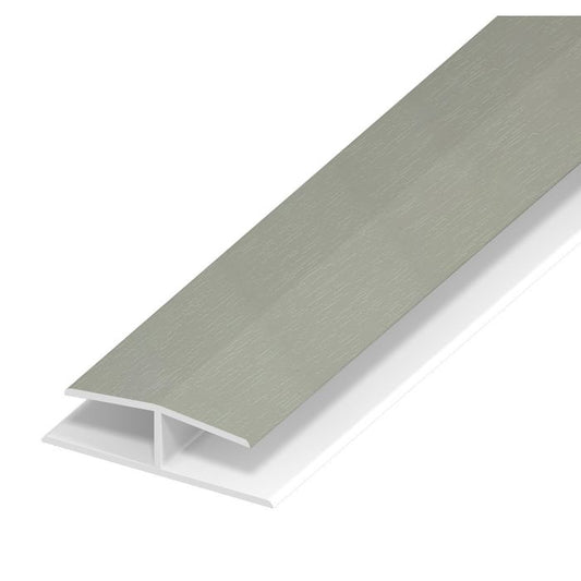 Agate Grey Woodgrain Panel Joint - Length 5m x Width 40mm