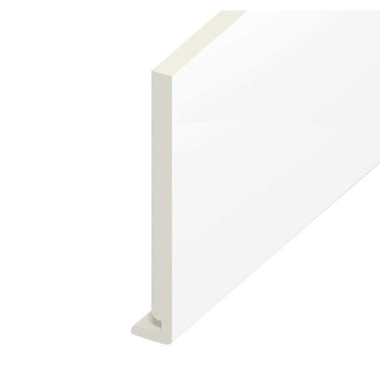 Eurocell White Fascia Board - L 5m x W 200mm